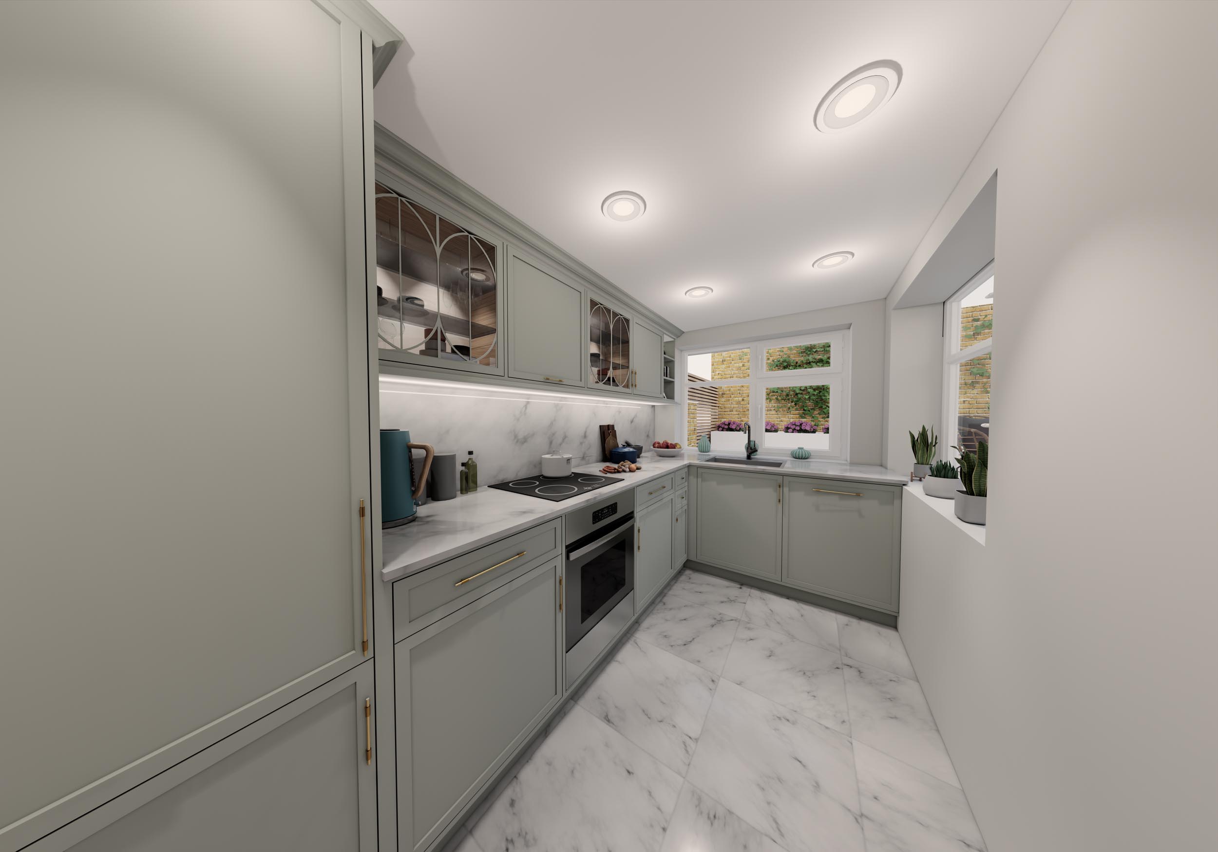 Allcroft House kitchen