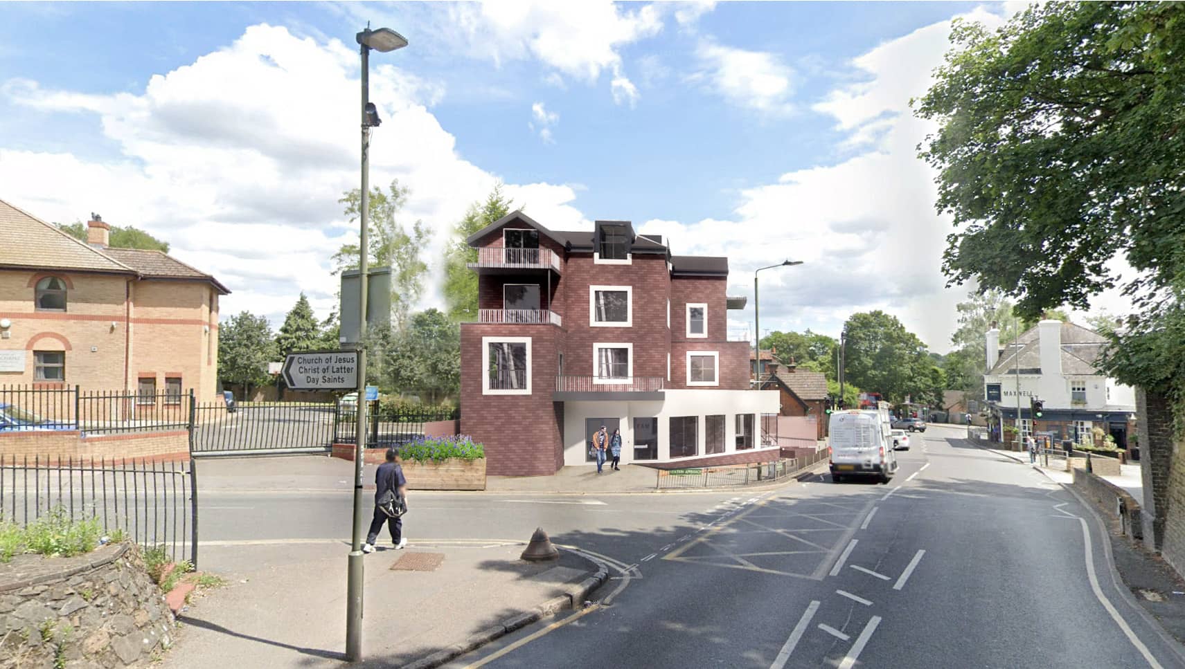 Station House Orpington front CGI